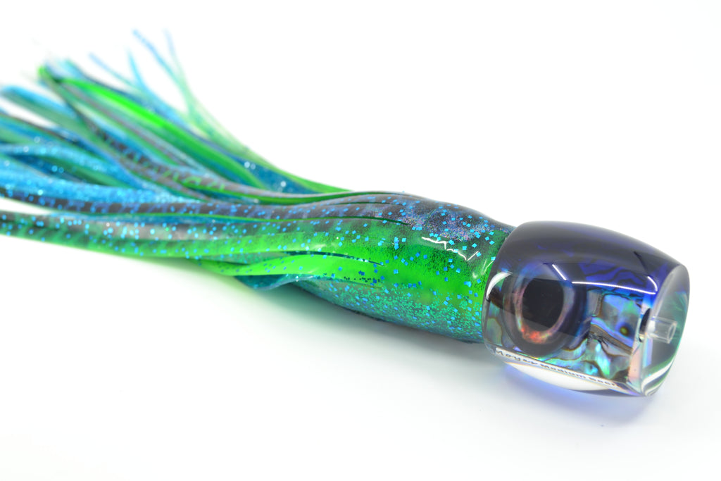 Moyes Lures Blue-Green Oil Slick Blue Back Large Secret 12 6.5oz