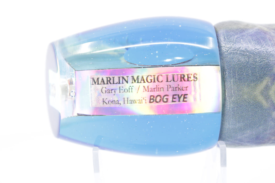 Marlin Magic Tahitian MOP Blue Back Red Eyes Bog Eye 14" 9.5oz ALV Blue Skipjack