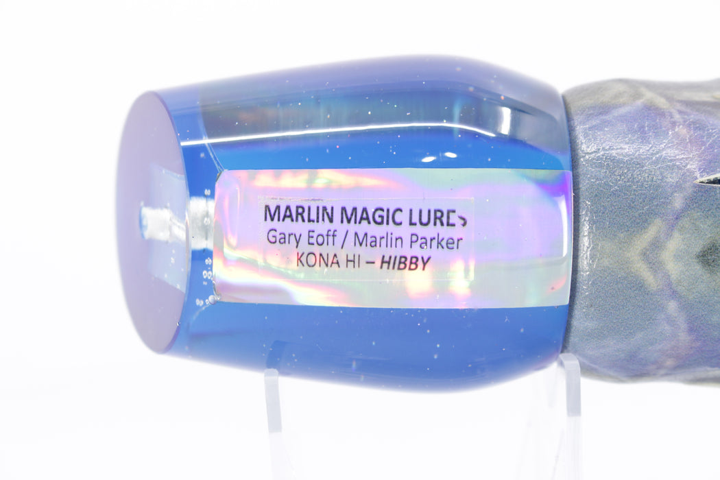 Marlin Magic Mirrored Blue Back Hibby 14" 11oz ALV Vinyl Blue Skipjack