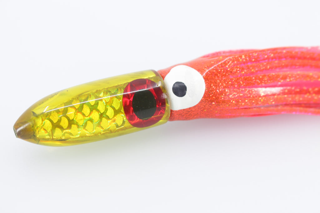 Coggin Lures Yellow Rainbow Scale Peanut Dart 4.5 1.5oz – GZ Lures Big  Game Supply