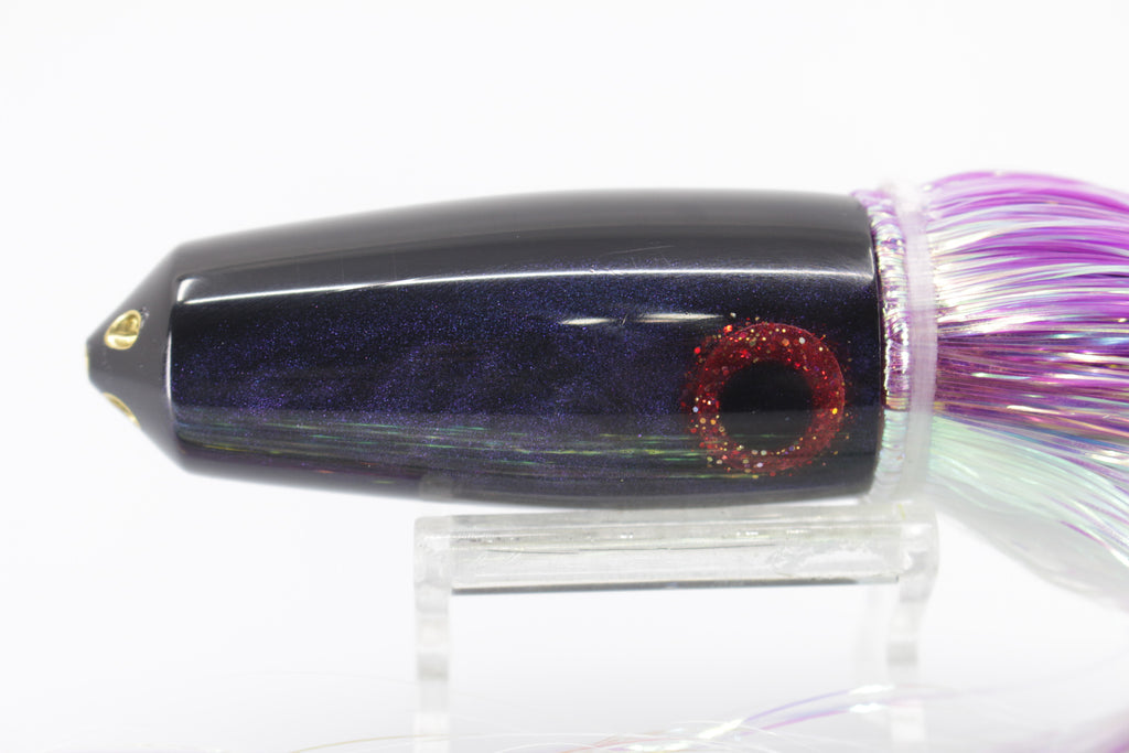Big Reidee Black Beauty Chameleon Blue-Purple 4-Hole Bullet 9