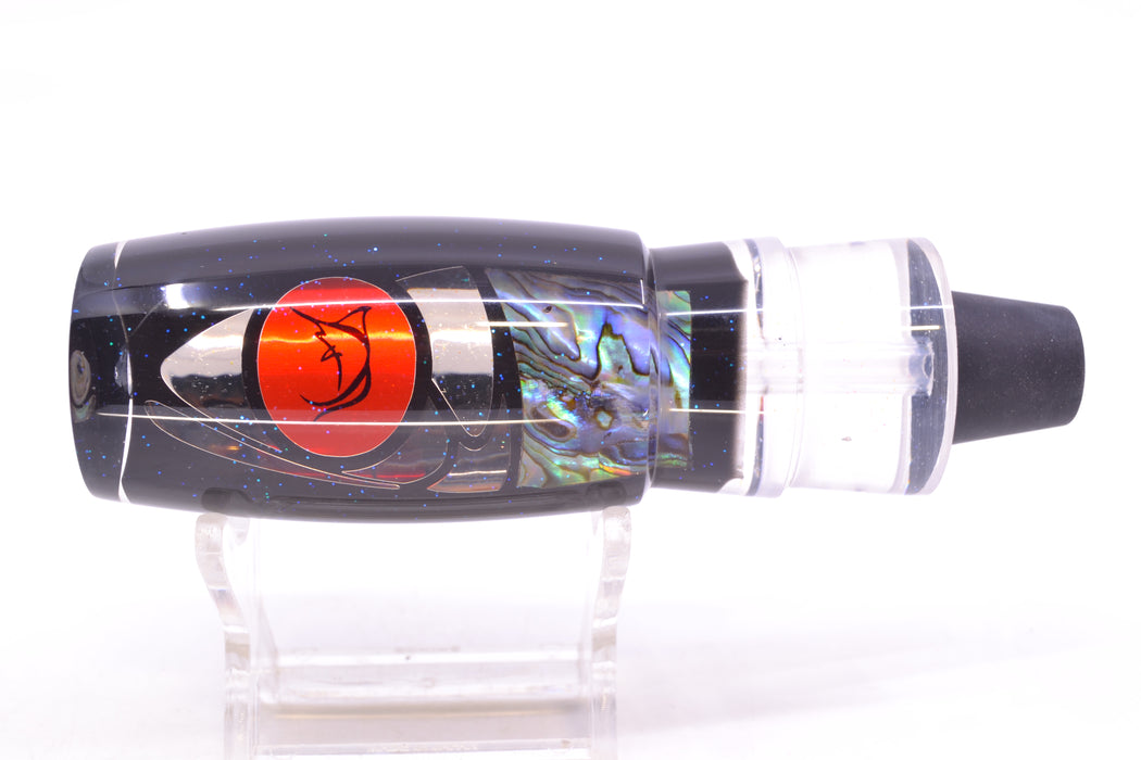 Bonze Lures Hydra Silver-Paua Fish Red Eyes BTK 10" 3oz