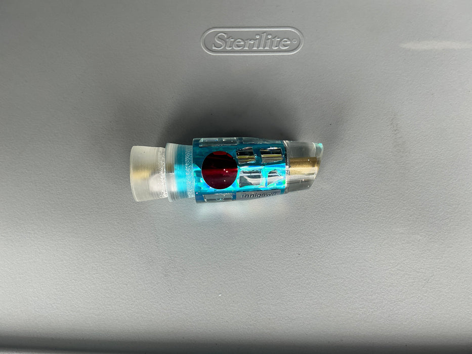 Tanigawa Lures Ice Rainbow Cracked Glass Red Eyes Small Slant 7" 3oz Head Only EZ-K