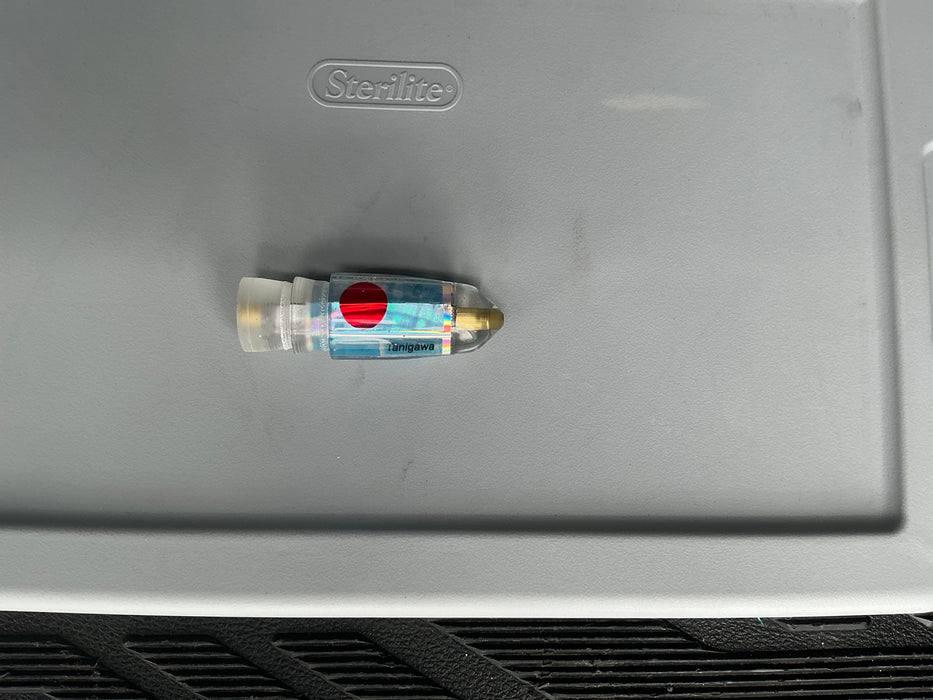 Tanigawa Lures Ice Blue Red Eyes Small Bullet 7" 2.9oz EZ-K