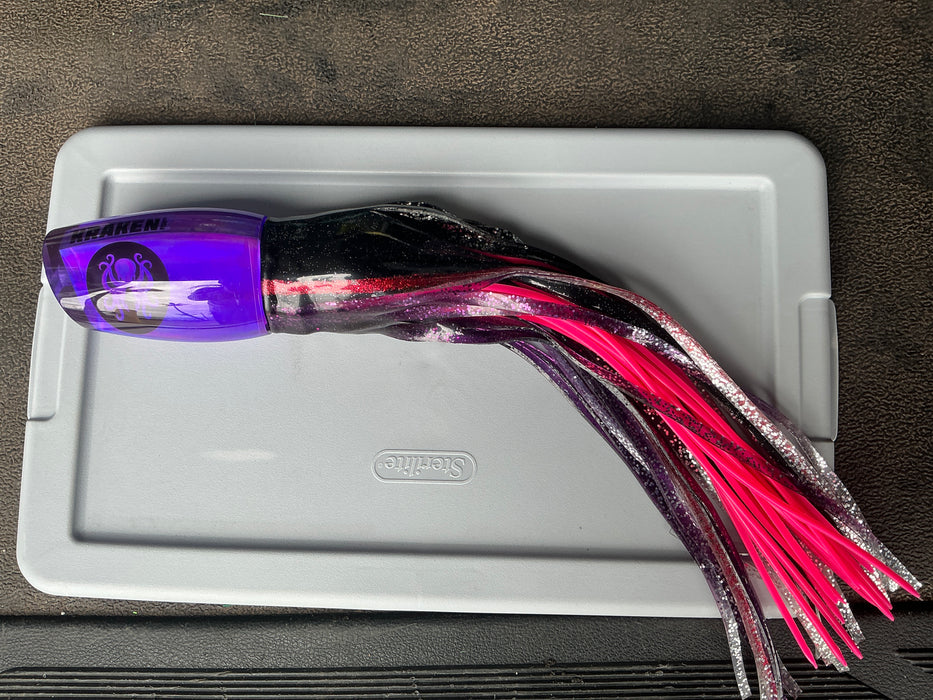 Kraken Fish Co. Purple Rainbow Worldcup 14" 9.3oz Black/Purple EZ-K