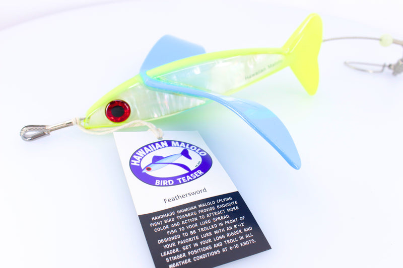 Hawaiian Malolo Bird Teaser Feathersword
