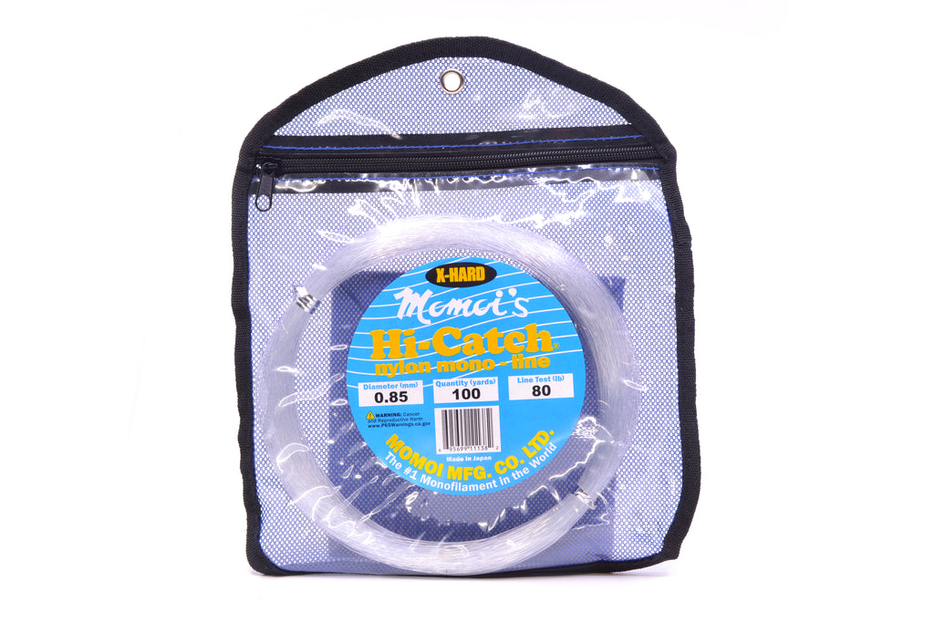 Momoi Hi-Catch X-Hard Monofilament Leader — GZ Lures Big Game Supply