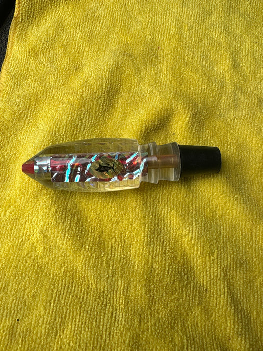 Aloha Lures Clear Red-Blue Dichro Lite Deep Six 9" 3.5oz EZ-K
