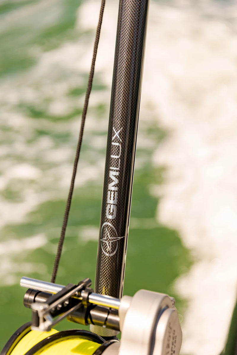 Gemlux Dredge Boom Fishing Setup - 8FT with Safety Tie Back
