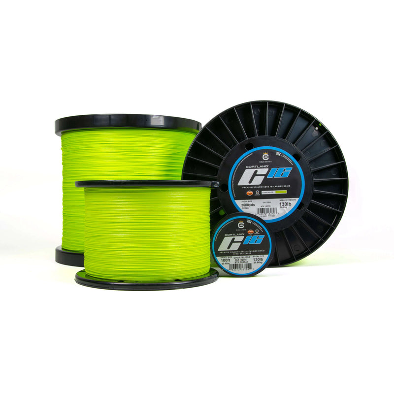 Cortland Premium Hollow Core 16-Carrier Super Braid