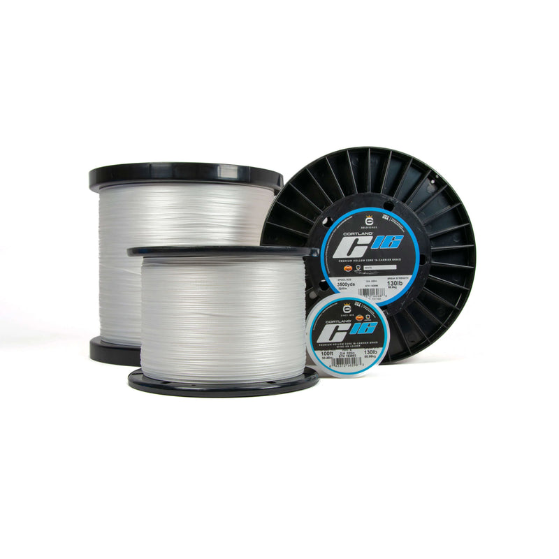 Cortland Premium Hollow Core 16-Carrier Super Braid