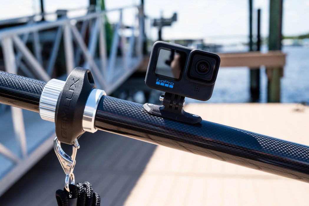 Gemlux Heavy Duty Dredge Boom, Fixed 11FT, for #6 Butt, with Safety Tie Back GZE