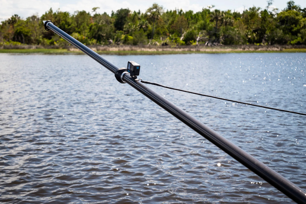 Gemlux Heavy Duty Dredge Boom, Fixed 11FT, for #6 Butt, with Safety Tie Back GZE