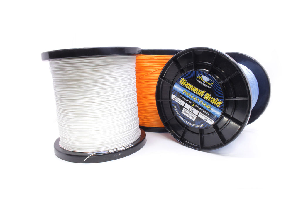 Diamond Braid Gen 3 Blue Hollow Core - 3000yds
