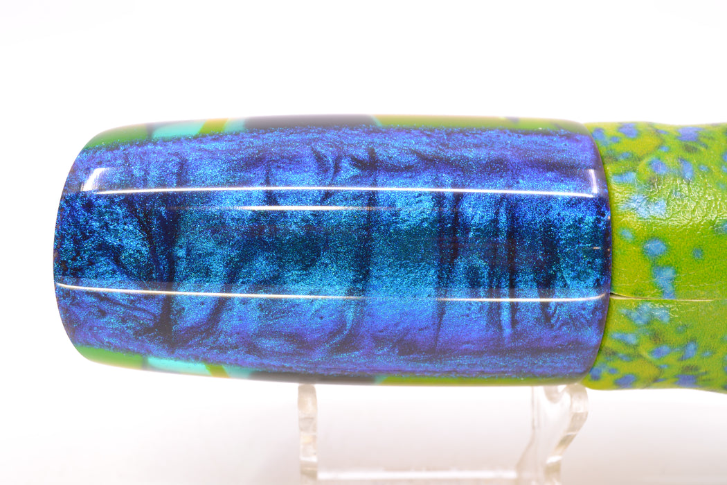Ali'i Kai Lures Mahi MOP Blue-Green Chameleon Back Nifty 50 14" 9oz ALV Vinyl Mahi