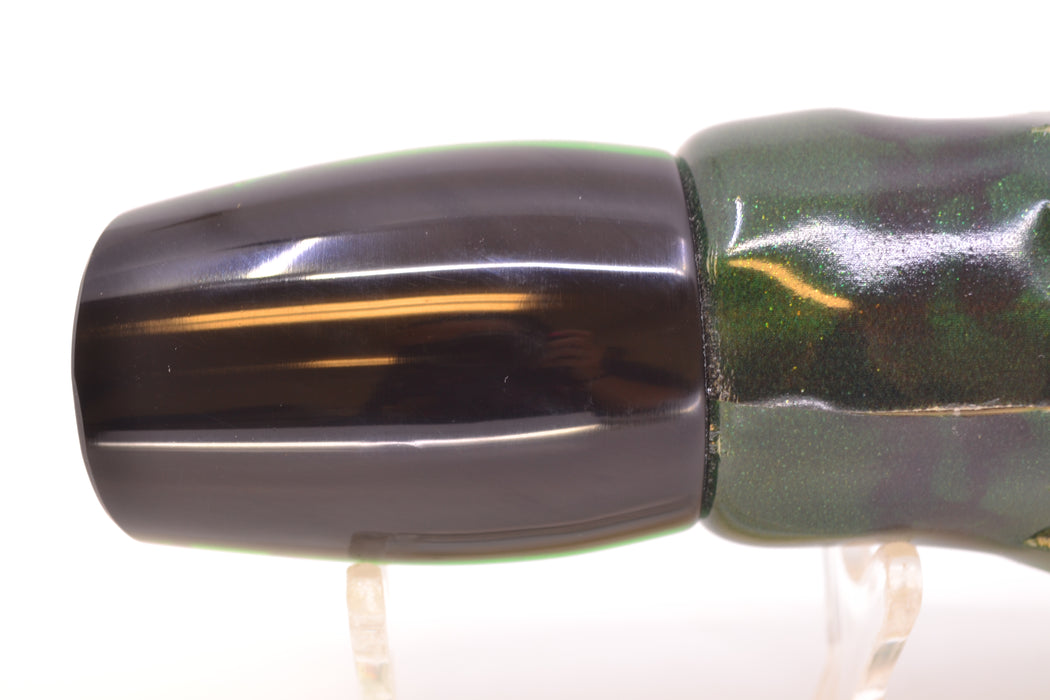 Marlin Magic Green MOP Black Back Taxi Eyes Baby Ruckus 10" 6.3oz FT Vinyl Green Tiger