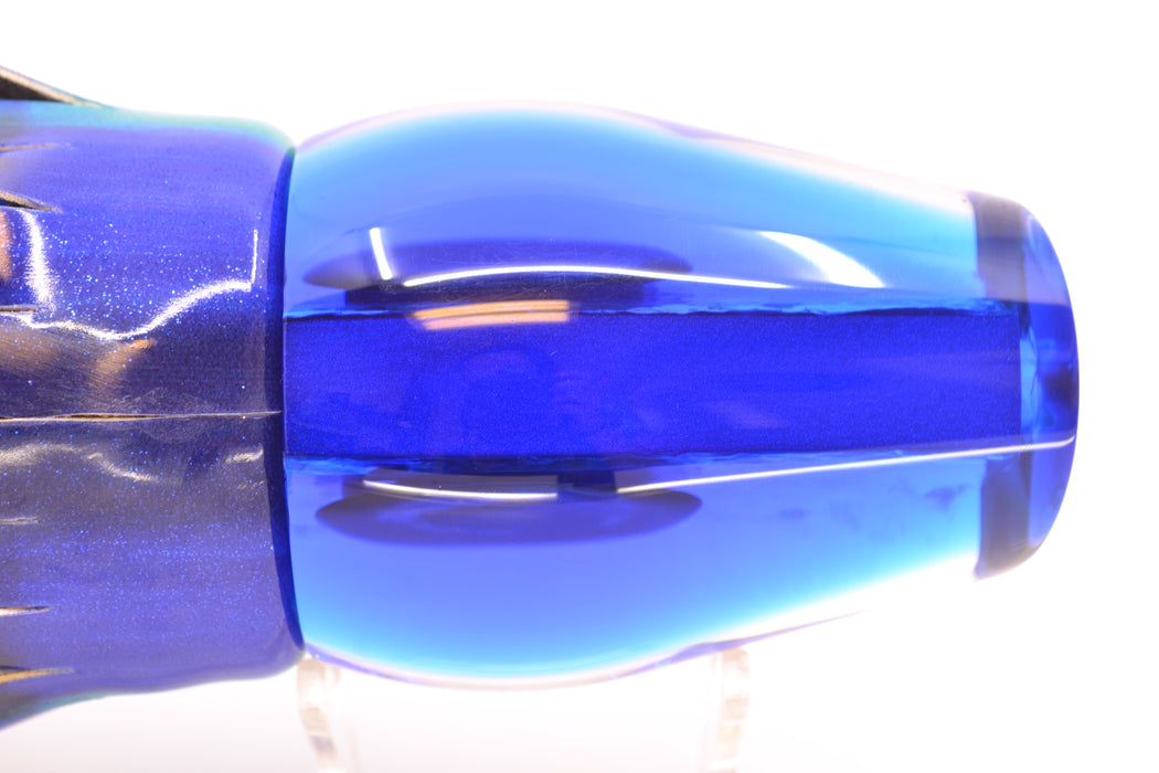 Moyes Lures Blue-Pink Dichro Blue Back Taxi Eyes XL Sumo 16" 16.4oz FT Vinyl Blueberry