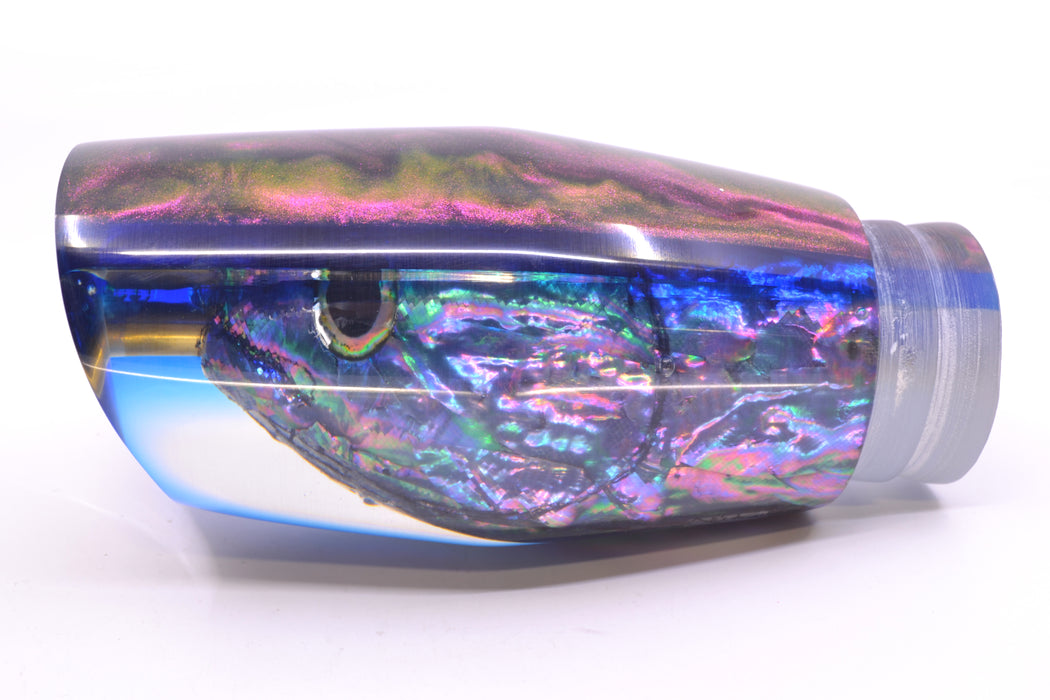 Ali'i Kai Lures Blue-Purple Shell Purple-Blue Back Fish Head Torta Teaser 27.5oz