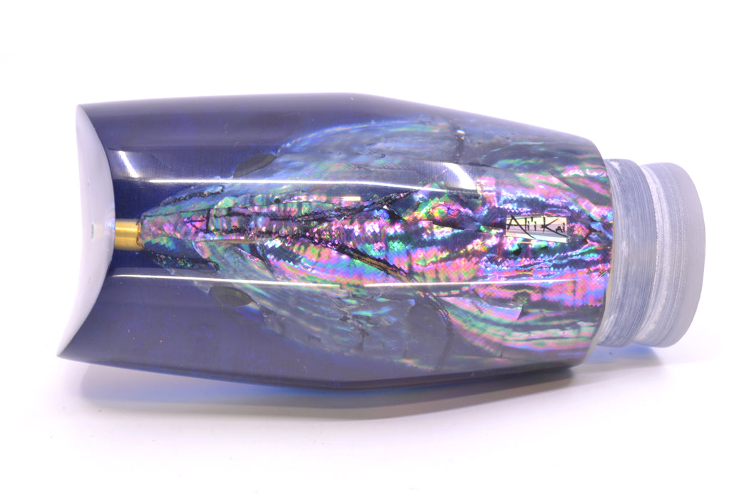 Ali'i Kai Lures Blue-Purple Shell Purple-Blue Back Fish Head Torta Teaser 27.5oz