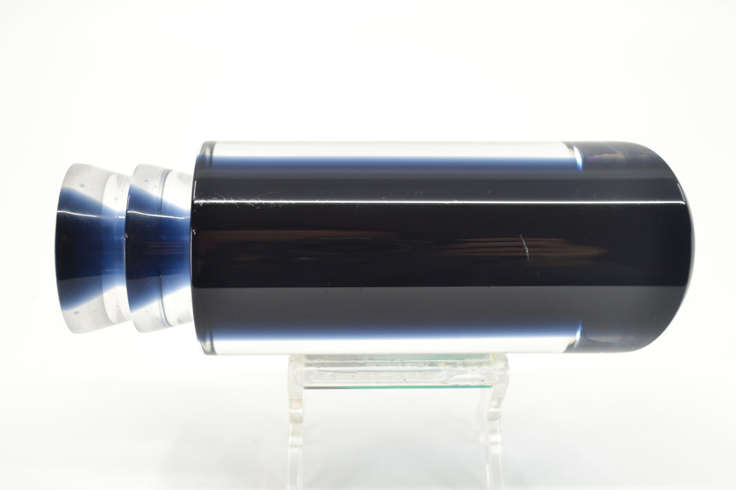 Moyes Lures Blue-Green Oil Slick Black Back Large Pipe Bomb 14" 8.5oz