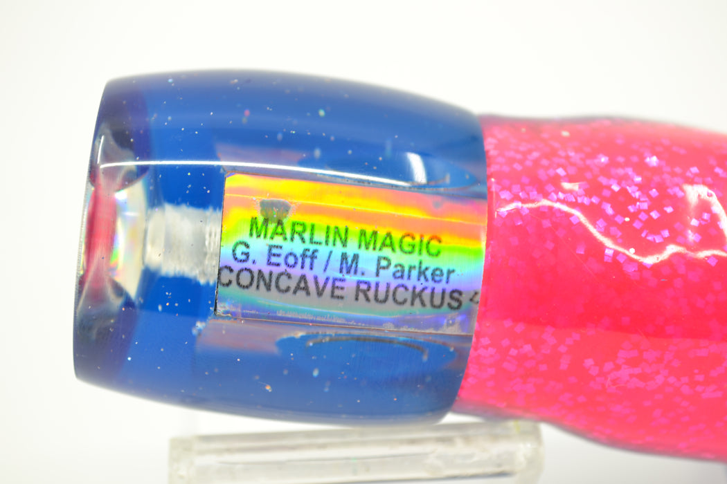 Marlin Magic Pink Awabi Blue Back Concave Ruckus 12" 8oz Skirted Blue-Pink