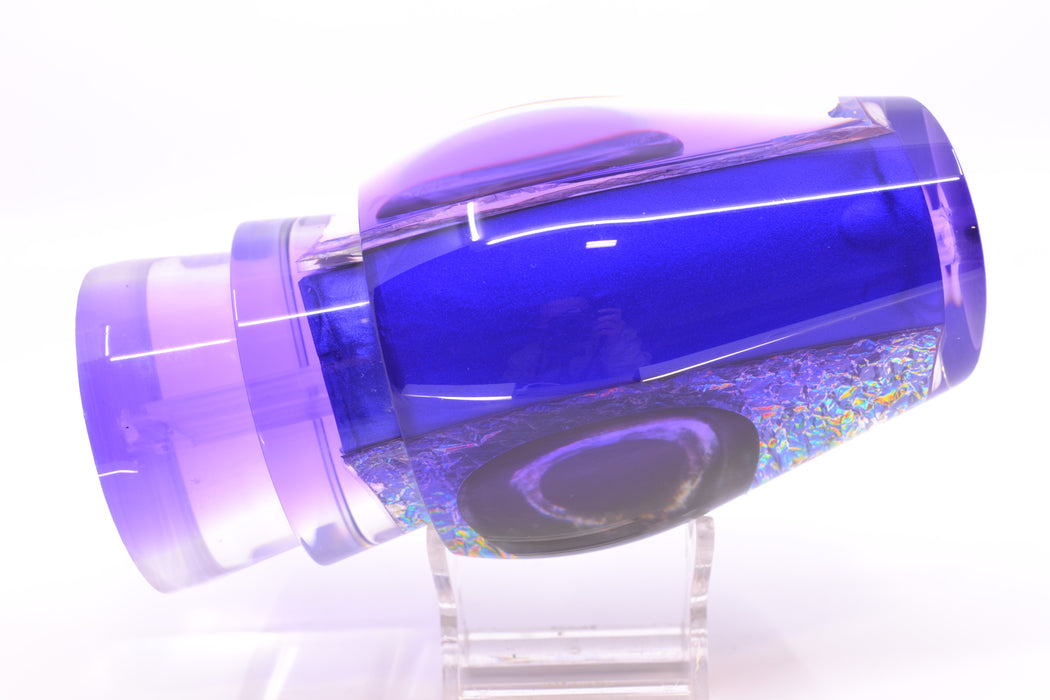 Moyes Lures Pink-Orange-Purple Dichro Purple Back Taxi Eyes Sumo Teaser 22oz GZE