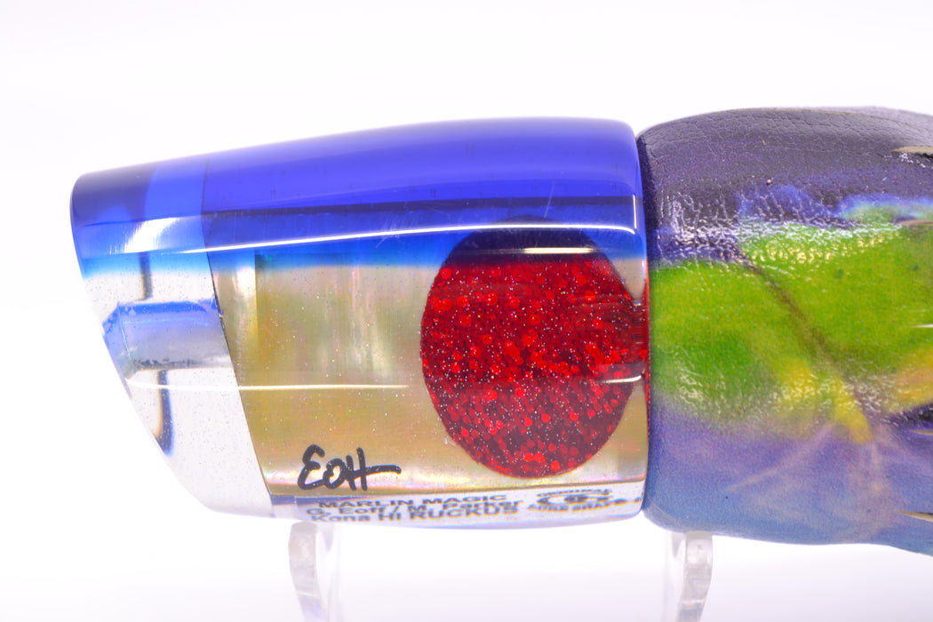 Marlin Magic Golden MOP Blue Back Red Eyes Ruckus 12" 9oz ALV Vinyl Yellowfin Tuna