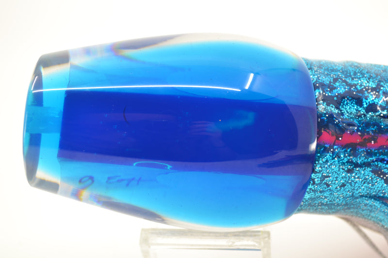 Marlin Magic Blue MOP Blue Back Taxi Eyes Papa Joe 16" 19oz Skirted Blue-Silver-Pink