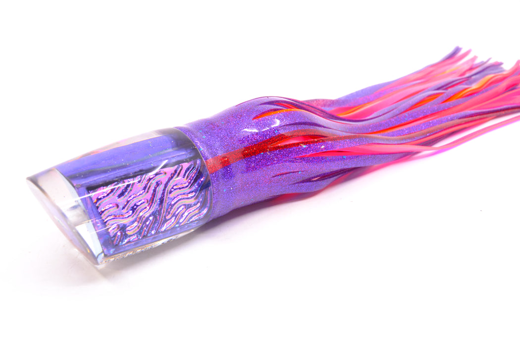 Marlin Magic Purple-Pink Lava Ruckus 12" 11.3oz Skirted Purple/Orange-Pink GZE