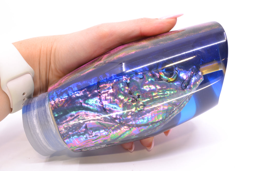 Ali'i Kai Lures Blue-Purple Shell Purple-Blue Back Fish Head Torta Teaser 27.5oz