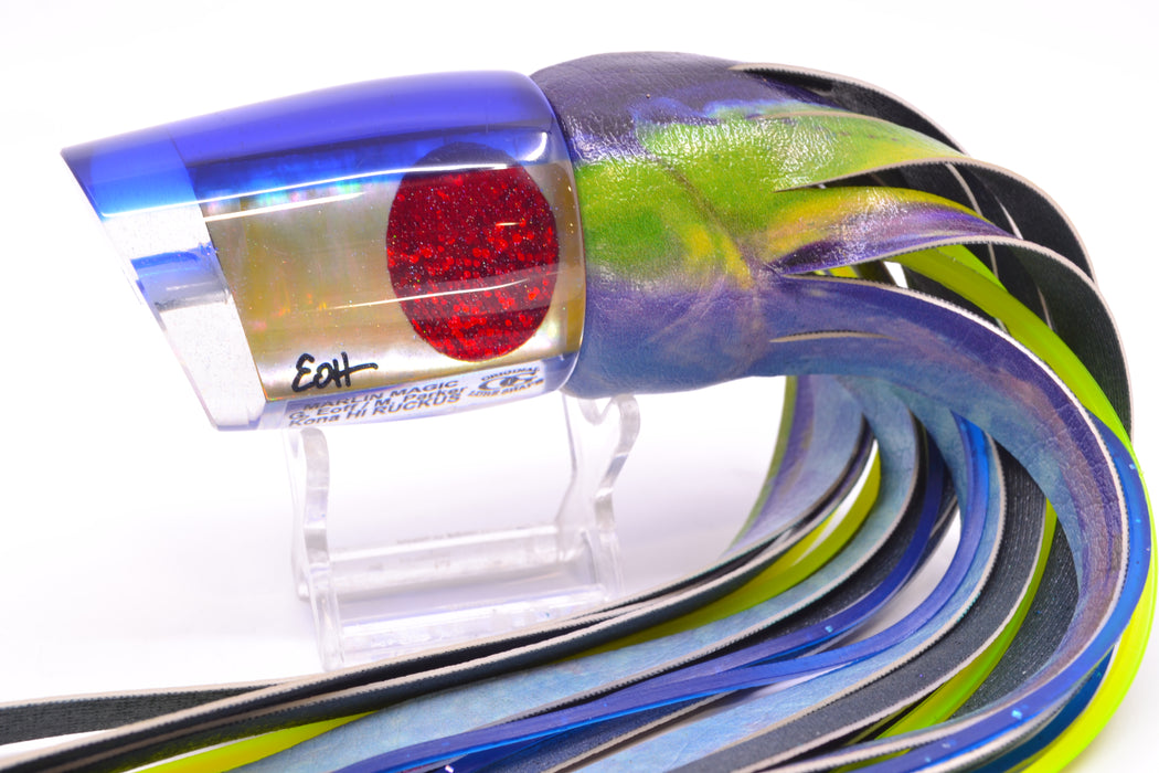 Marlin Magic Golden MOP Blue Back Red Eyes Ruckus 12" 9oz ALV Vinyl Yellowfin Tuna