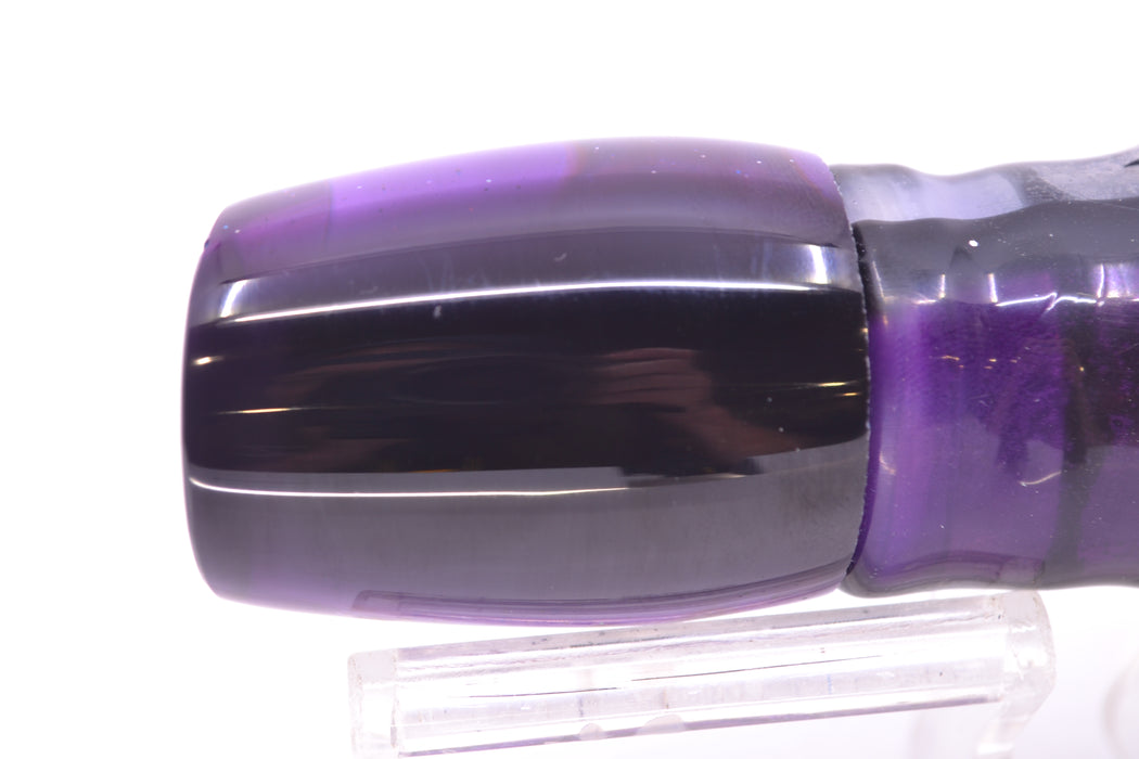 Marlin Magic Purple MOP Black Back Taxi Eyes Small Ruckus 9" 5oz Skirted Skipjack GZE