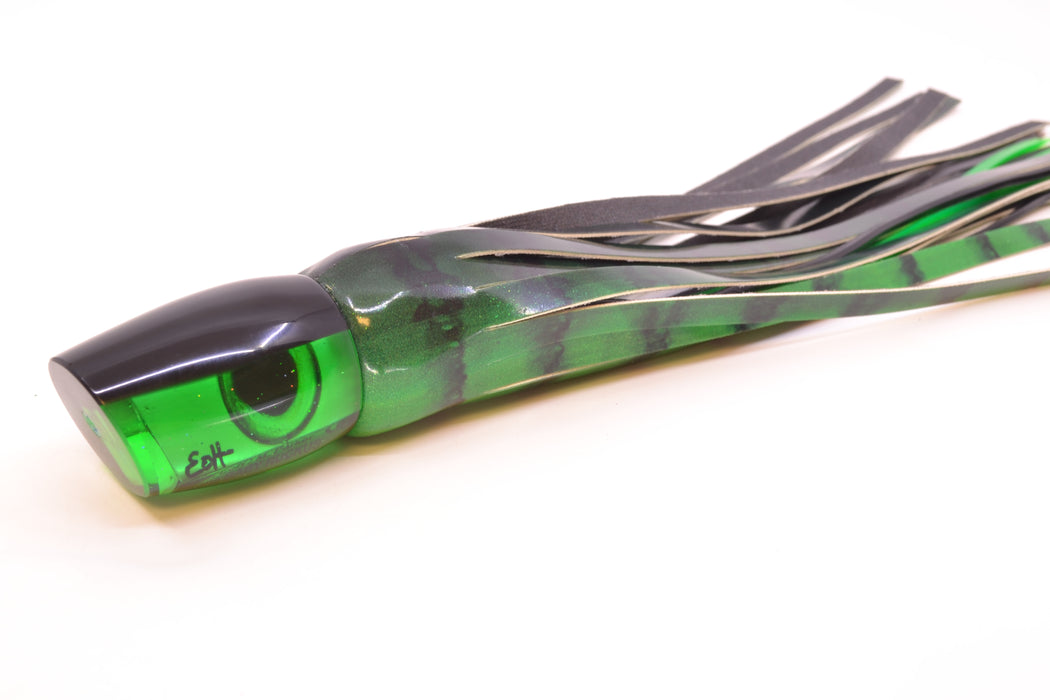 Marlin Magic Green MOP Black Back Taxi Eyes Baby Ruckus 10" 6.3oz FT Vinyl Green Tiger