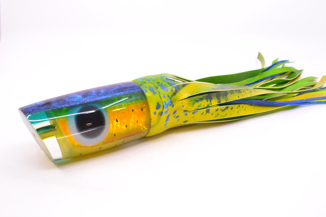 Ali'i Kai Lures Mahi MOP Blue-Green Chameleon Back Nifty 50 14" 9oz ALV Vinyl Mahi