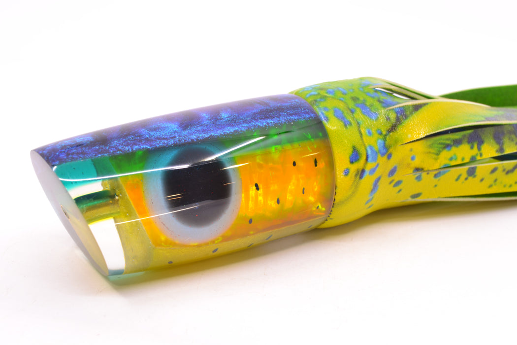 Ali'i Kai Lures Mahi MOP Blue-Green Chameleon Back Nifty 50 14" 9oz ALV Vinyl Mahi