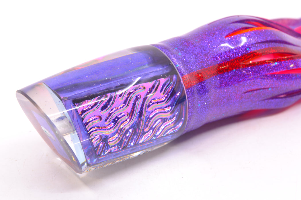 Marlin Magic Purple-Pink Lava Ruckus 12" 11.3oz Skirted Purple/Orange-Pink GZE