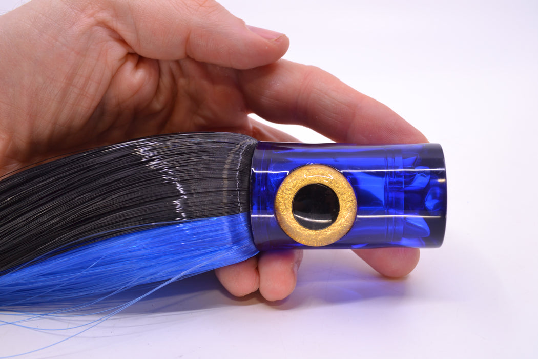 Iland Lures Black-Blue Hair Blue Head Iland Express 10.5" 3oz EX221-BK/BL