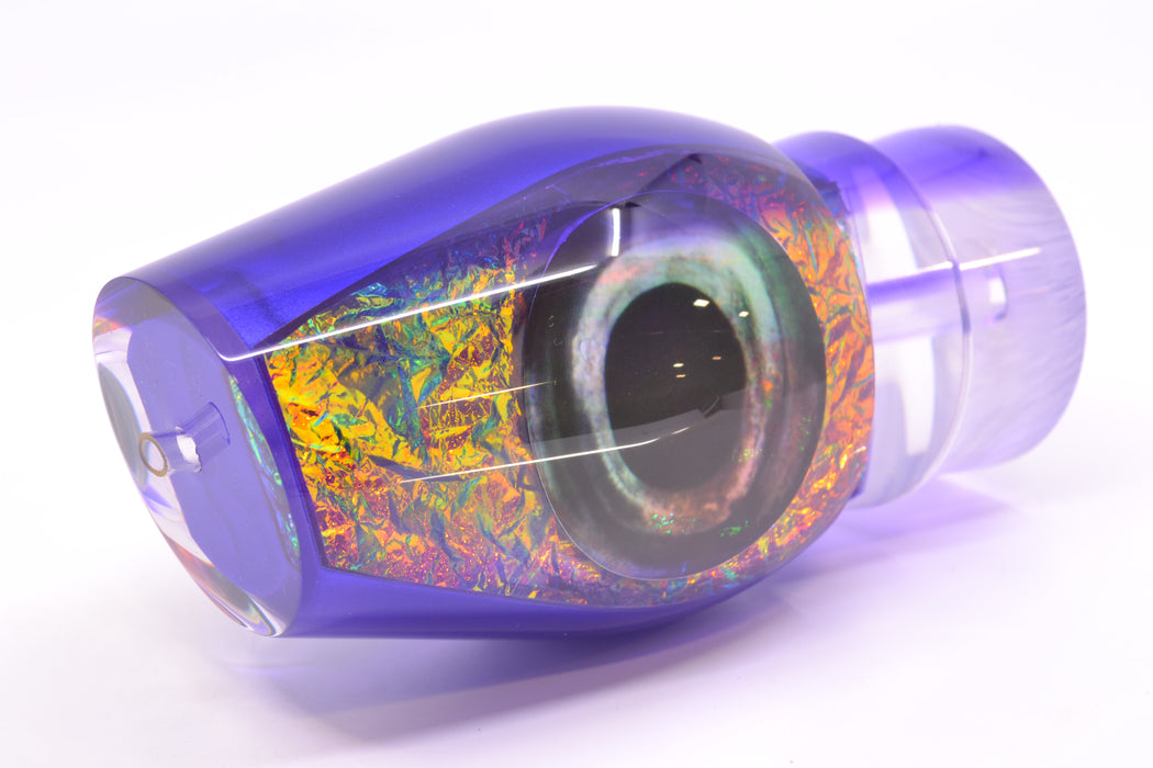 Moyes Lures Pink-Orange-Purple Dichro Purple Back Taxi Eyes Sumo Teaser 22oz GZE