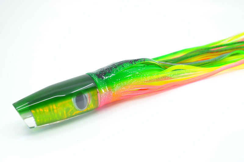 Marlin Magic Lime Green MOP Green Back Doll Eyes Medium Plunger 10" 7.7oz Skirted