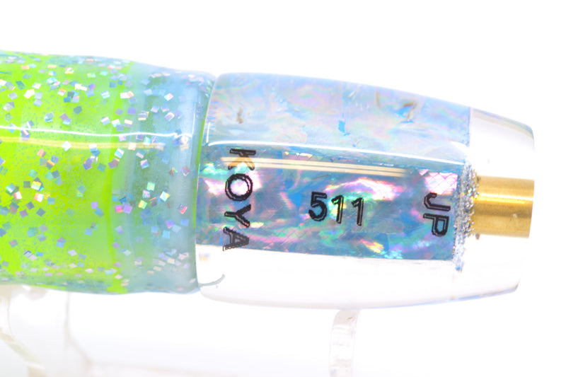 Koya Lures Ice Blue Awabi JP 511 9" 4oz Skirted Ice Blue/Rainbow