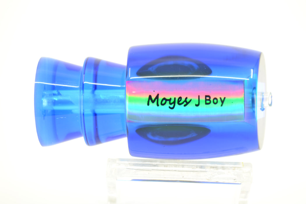 Moyes Lures Ice Blue Awabi Shell Blue Back Medium J-Boy 12" 4oz