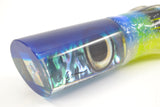 Marlin Magic Blue-Purple Abalone Blue Back Reverse Taper Large Tube 12" 8.6oz Skirted