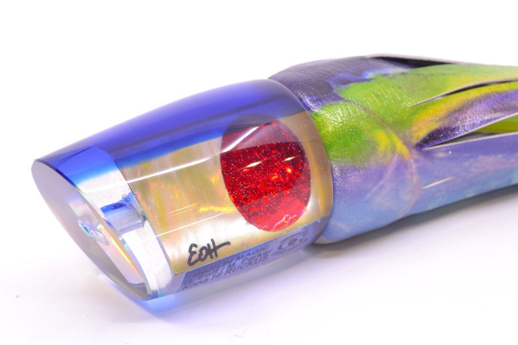 Marlin Magic Golden MOP Blue Back Red Eyes Ruckus 12" 9oz ALV Vinyl Yellowfin Tuna