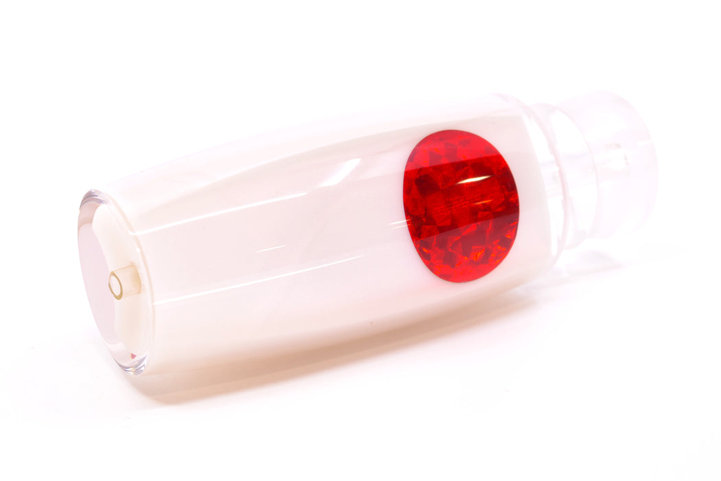 Moyes Lures Strawberry Pearl Red Eyes XL Shotgun 14" 8oz GZE