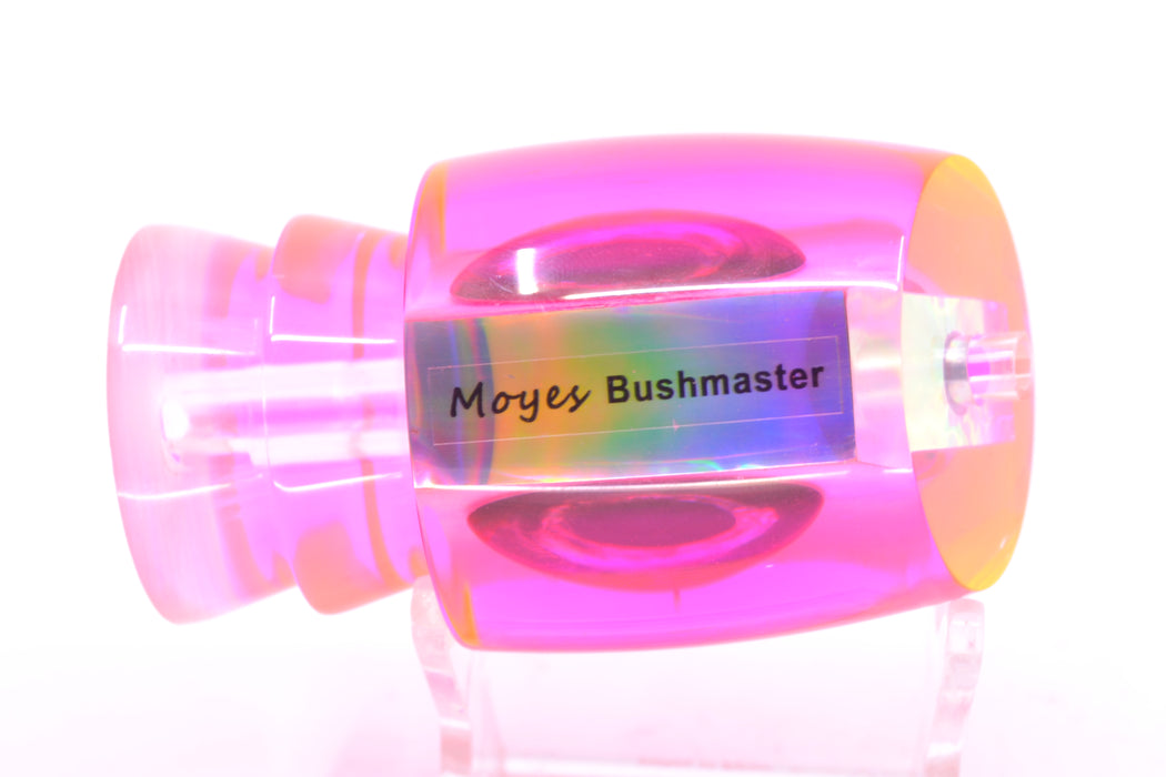 Moyes Lures Pink MOP Pink Back Taxi Eyes Bushmaster 12" 5.5oz