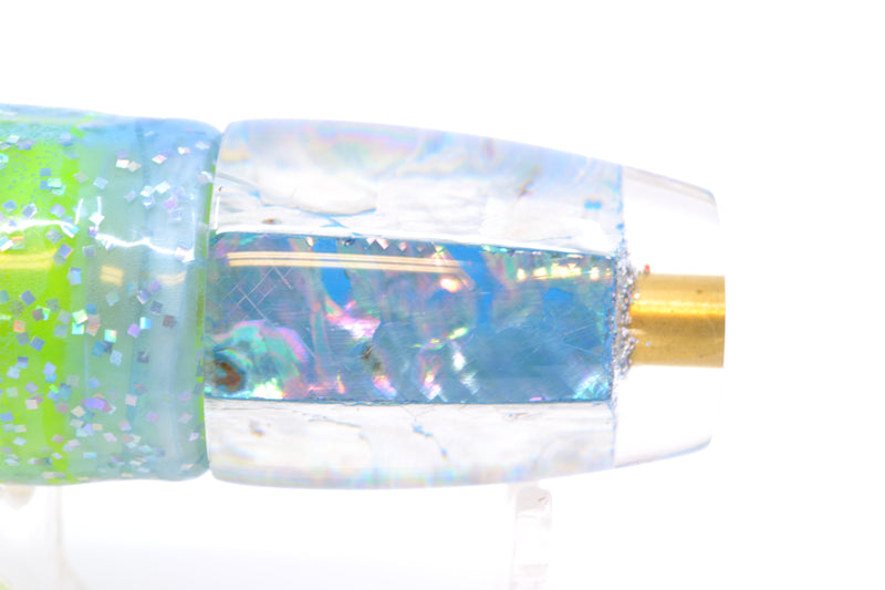 Koya Lures Ice Blue Awabi JP 511 9" 4oz Skirted Ice Blue/Rainbow