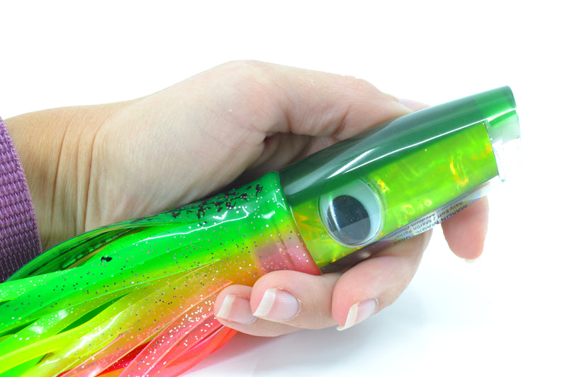 Marlin Magic Lime Green MOP Green Back Doll Eyes Medium Plunger 10" 7.7oz Skirted