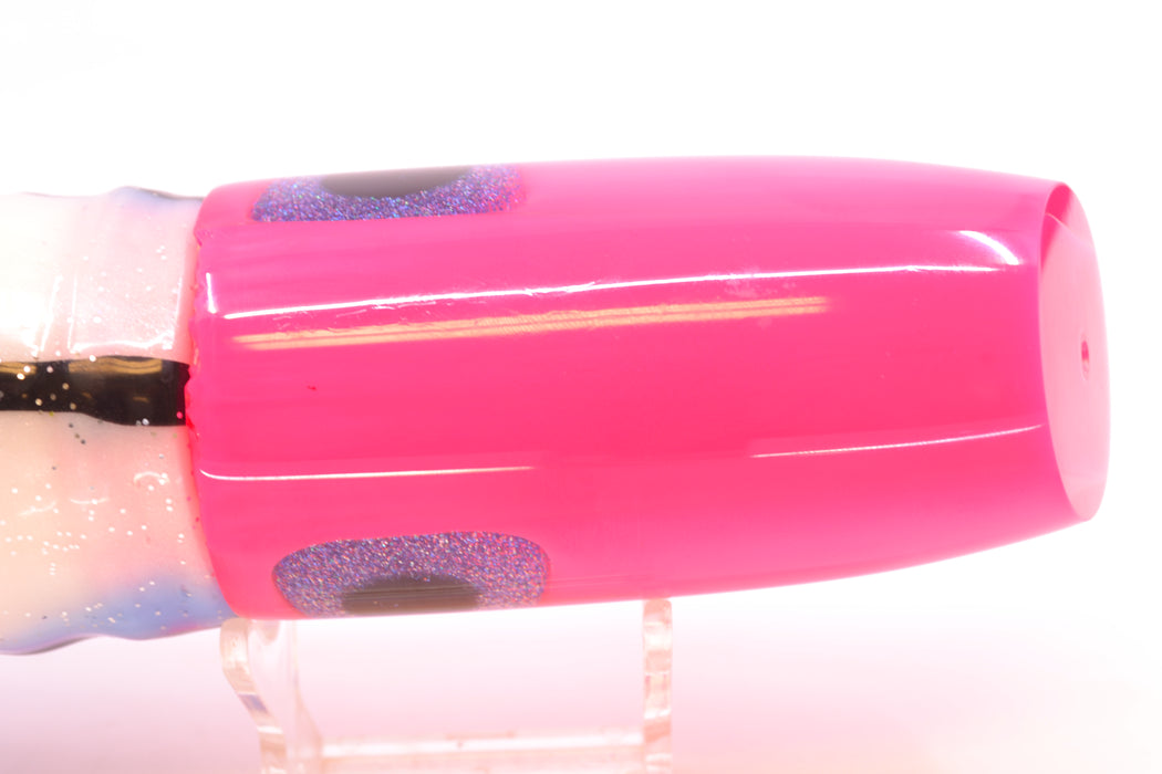 Joe Yee Lures by KEGZ Pink Pearl Super Plunger 14" 11.5oz Skirted Gay Bob
