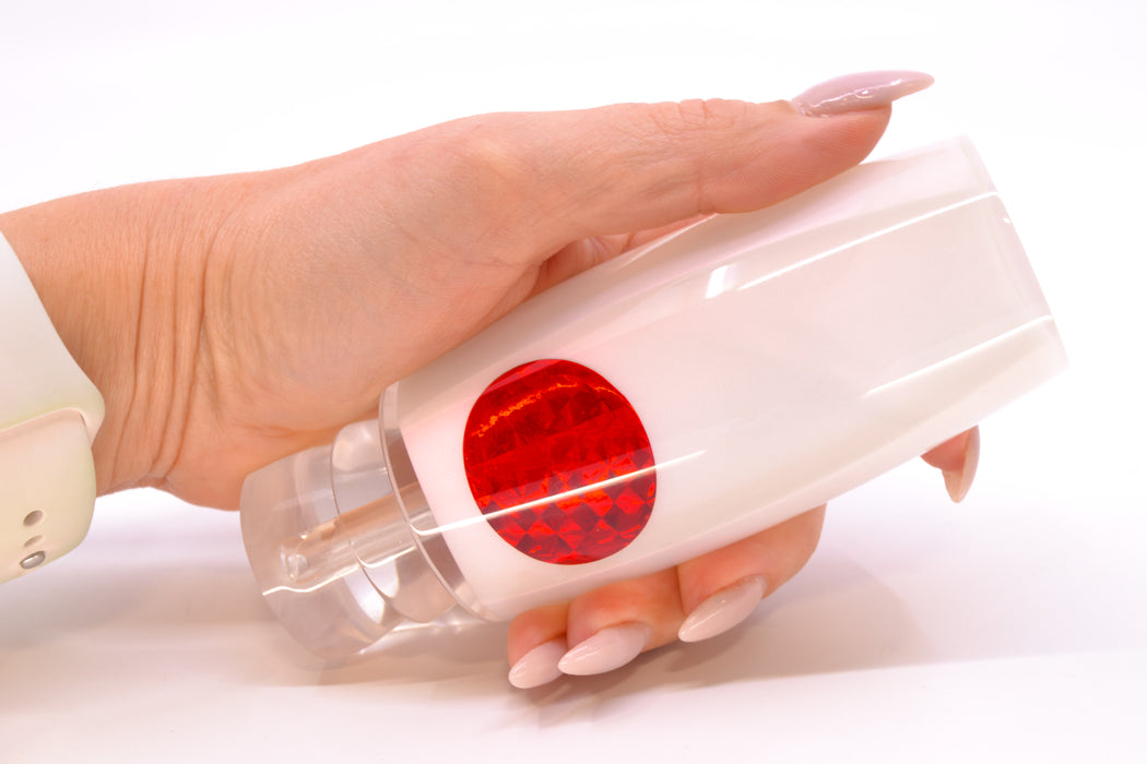 Moyes Lures Strawberry Pearl Red Eyes XL Shotgun 14" 8oz GZE