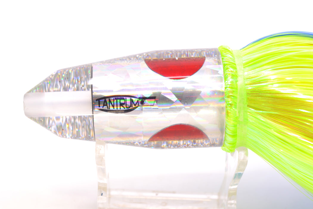 TANTRUM Lures Silver Rainbow Silver Back Medium Bullet 9" 7oz Strobez Royal Blue-Green GZE